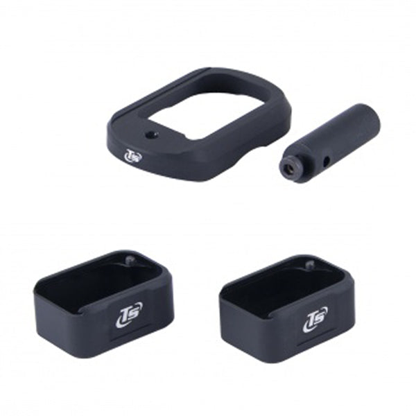 Beretta [M9A1, M9A3, M9A4, 92, 92X Full Size & Performance, 96, 98, Elite LLT] set of magwell + 2 base pads