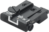 Browning Hi-Power adjustable rear sight | white lines - Ubitzu