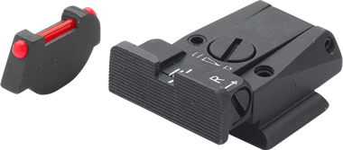 Ruger [P85 P89] verstellbare Visierung | Fiberoptik - Ubitzu