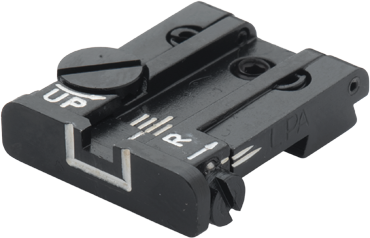 Sig [P220 P225 P226 P227 P229 P320] verstellbare Kimme | weiße Linien - Ubitzu