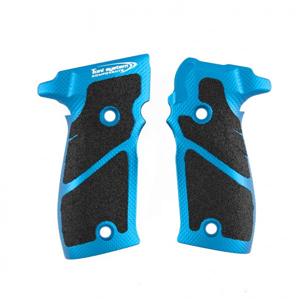 Sig P226 X5 [XFive] Griffschalen | 3D - Blau - Ubitzu
