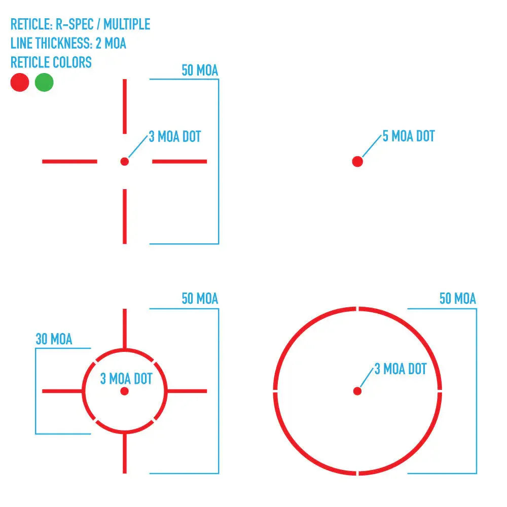 Sightmark Ultra Shot R-Spec Reflex Sight red dot - Ubitzu