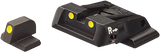 Smith & Wesson M&P verstellbare Visierung | lumineszierende Punkte - Ubitzu