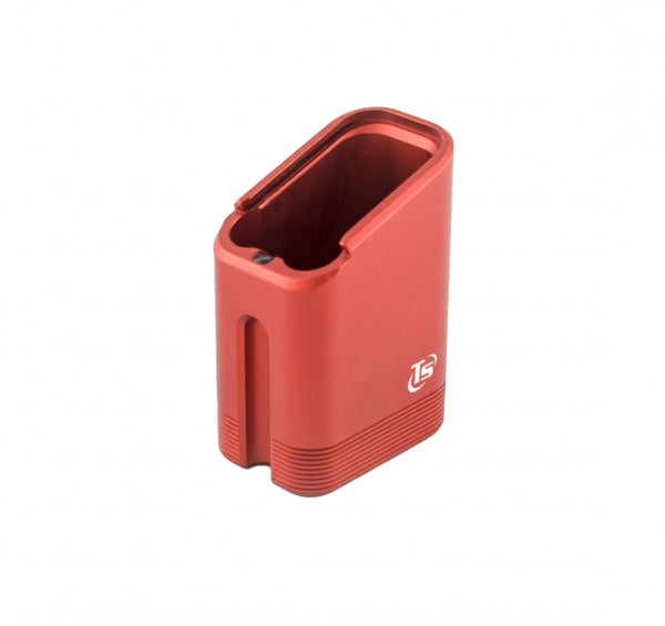 Tanfoglio Alu Magazinbodenplatte für Large Frame | +9 Schuss - Rot - Ubitzu