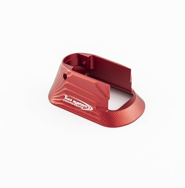 Tanfoglio Alu Magwell für Small Frame - Rot - Ubitzu