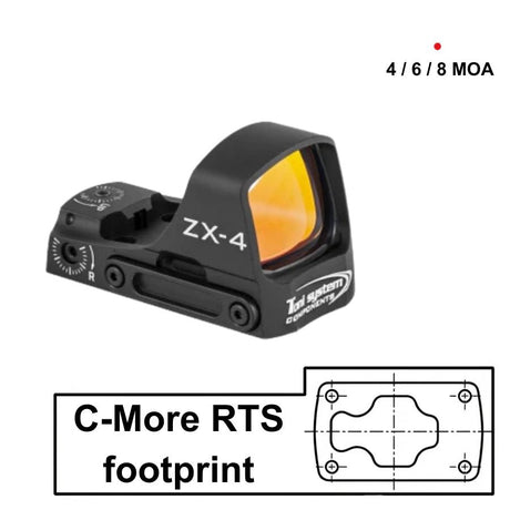 Toni System ZX Rotpunktvisier - Ubitzu