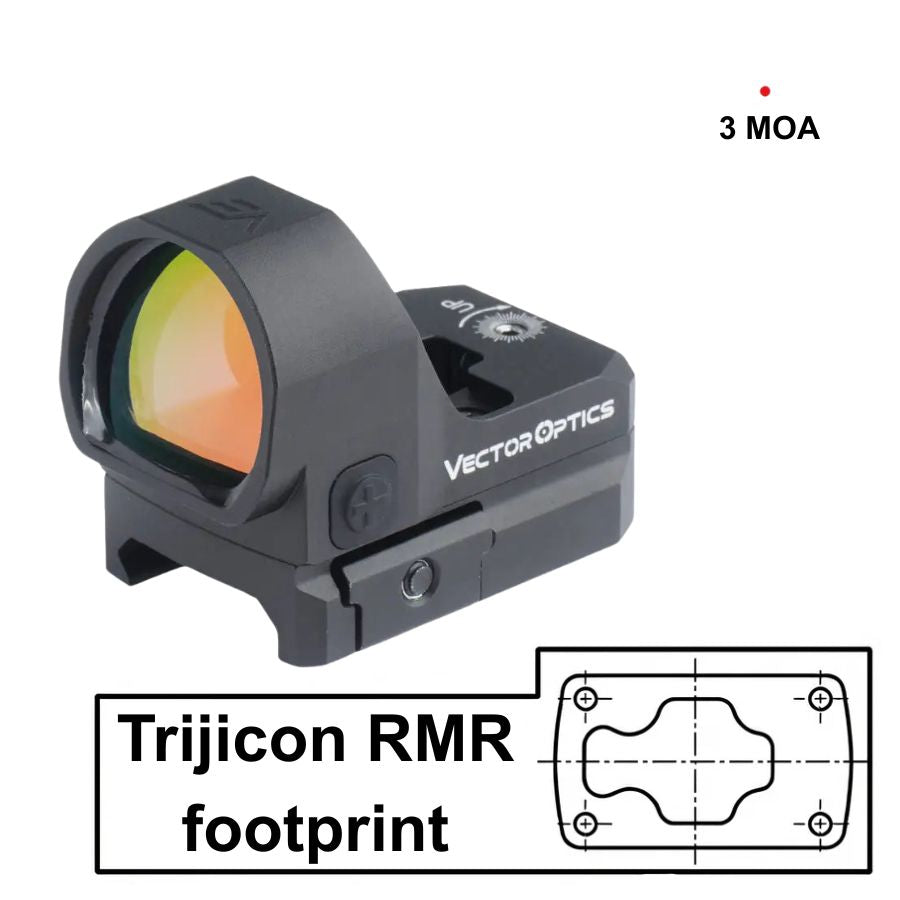 Vector Optics Frenzy 1x22x26 MOS red dot - Ubitzu