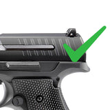Walther [PPQ P99 Creed PPX & PPS] adjustable rear sight | white dots - Ubitzu